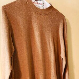 Taupe Mushroom Cashmere Dress Banana Republice Vintage